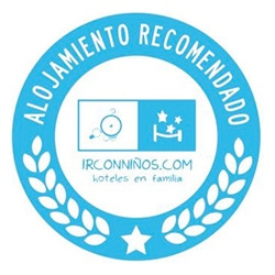Alojamiento recomendado family hotel badge